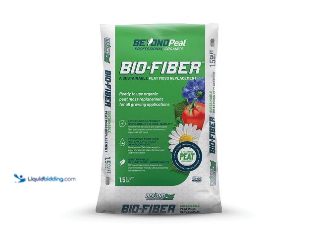 Lot 49-5541473 - 1.5CF Bio-Fiber Organic Peat Moss Alternative Soil New