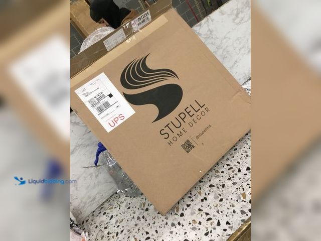 Lot 49-5478290 - Festive Christmas Tree with Sleigh Wall Décor Framed Painting Item is unused