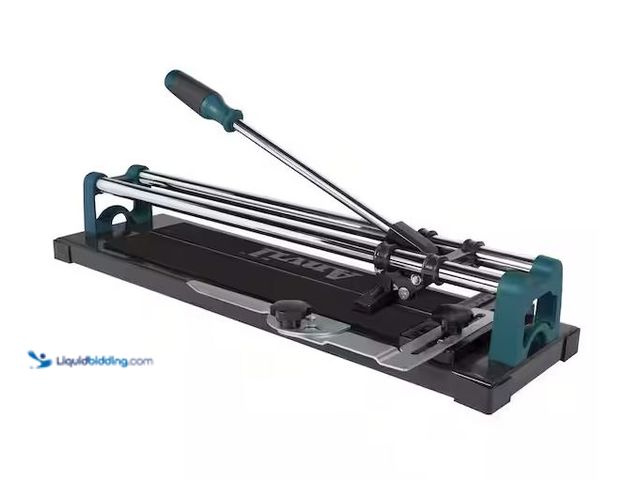 Lot 49-1572115 - Anvil 14 in. Ceramic and Porcelain Tile Cutter with 1/2 in. Cutting Wheel Model # 10214ANV, Slightly...