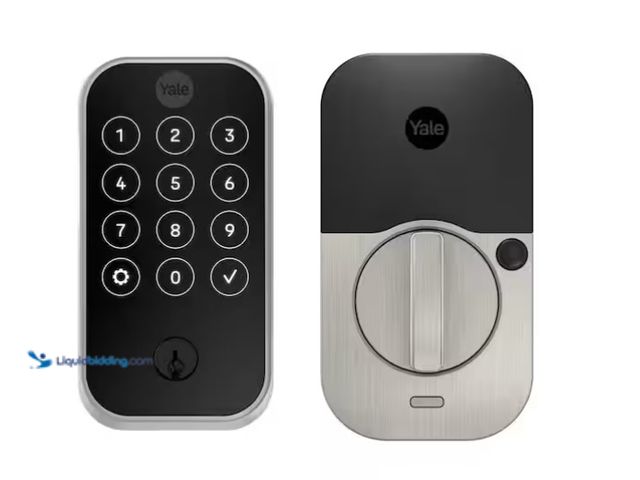 Lot 49-1575752 - Yale Assure Lock 2; Smart Door Lock with Wi-Fi and Touchscreen Keypad; Satin Nickel, Model # YRD420-...