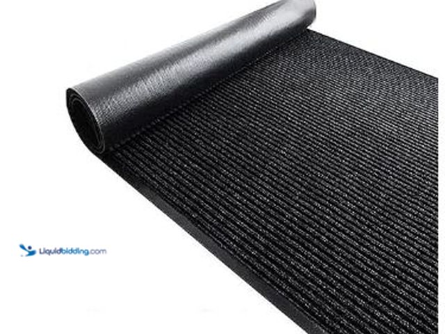 Lot 49-1577256 - TANYOYO 3' X 6' Commercial Grade Door Floor Mat Brush Step Entrance Mat Vinyl Backed Utility Doormat...
