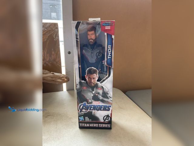 Lot 49-3609244 - Other MARVEL AVENGERS TITAN HERO SERIES THOR ACTION FIGURE NEW IN BOX 11 INCH
