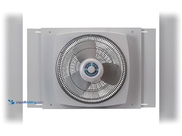 Lot 49-5416149 - Lasko 16 in. Window Fan with EZ-Dial Ventilation. [Model # W16900] Unused