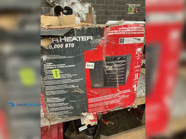 Lot 49-3539897 - Mr Heater Big Maxx Natural Gas Unit Heater with NG to LP Conversion Kit 80000 BTU. SKU# F260560. Unu...