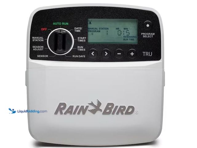 Lot 49-1576433 - Rain Bird TRU 6-Station Indoor Irrigation Controller Model # TRU6I, Unused, Has Attachments  Ref#BIN...