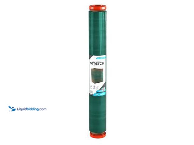 Lot 49-5572037 - Pratt Retail Specialties 30 in. x 1000 ft. Stretch Wrap. Model # 30x1000SWRP. Unused