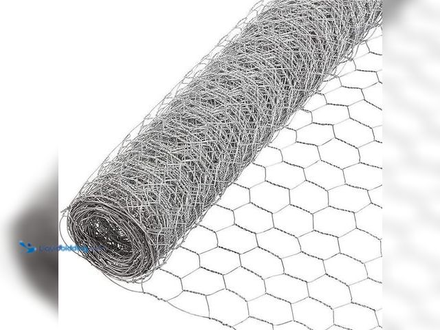 Lot 49-3465238 - HOSTIC 4FTx150FT Chicken Wire Netting Galvanized Wire Mesh Hexagonal for Poultry Garden Fencing Barr...