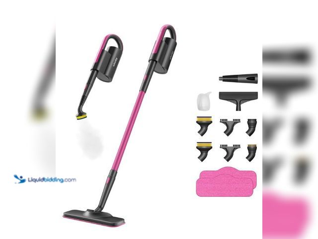 Lot 49-1577219 - Schenley Steam Mop Cleaner with Detachable Handheld Steamer for Cleaning Hardwood, Laminate Floor, T...