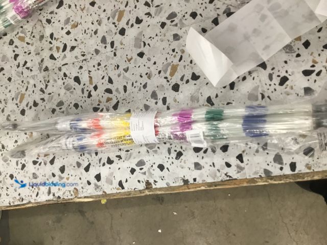 Lot 49-5478434 - Totes Colorful Clear Umbrellas Item is unused in a PK of 2.