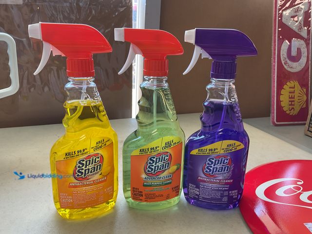 Lot 49-1971419 - Other LOT OF 3 SPIC AND SPAN EVERYDAY MULTI PURPOSE SPRAY CLEANER INCLUDING LEMON, CITRUS, AND LAVEN...