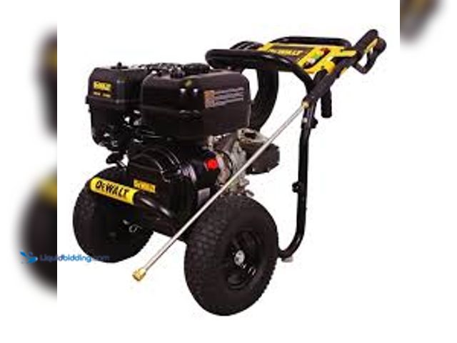 Lot 49-5476579 - DEWALT 4400 PSI 4.0 GPM Cold Water Gas Pressure Washer. Model # DXPW61377. Used with attachments. Us...