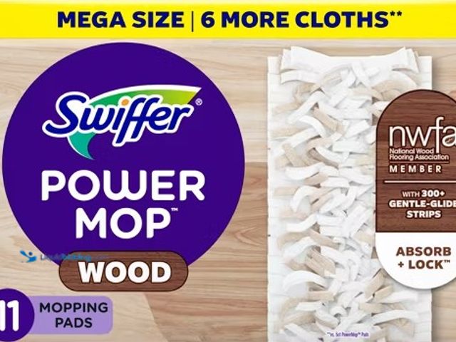 Lot 49-5449263 - Swiffer PowerMop Wood Mopping Pads - 8ct (4packs) New