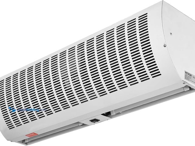 Lot 49-5476551 - VEVOR FM150-900-U Commercial Wall Mounted Air Curtains, Indoor Over Door Fan with Heavy Duty Limit S...