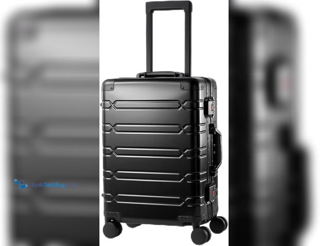 Lot 49-5437871 - All Aluminum Carry On Luggage 22x14x9 Airline Approved，Zipperless Luggage Premium Aluminum Suitcase ...