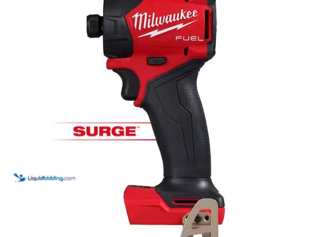 Lot 49-1567866 - Milwaukee M18 FUEL SURGE 18V Lithium-Ion Brushless Cordless 1/4 in. Hex Impact Driver (Tool-Only), M...