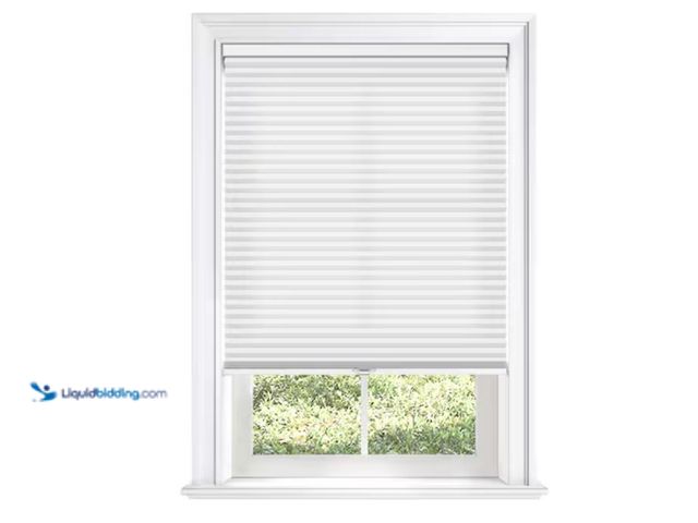 Lot 49-2026113 - Home Decorators Collection Zeno Custom Size Cordless Cellular Shades for Indoor Windows – Light Filt...