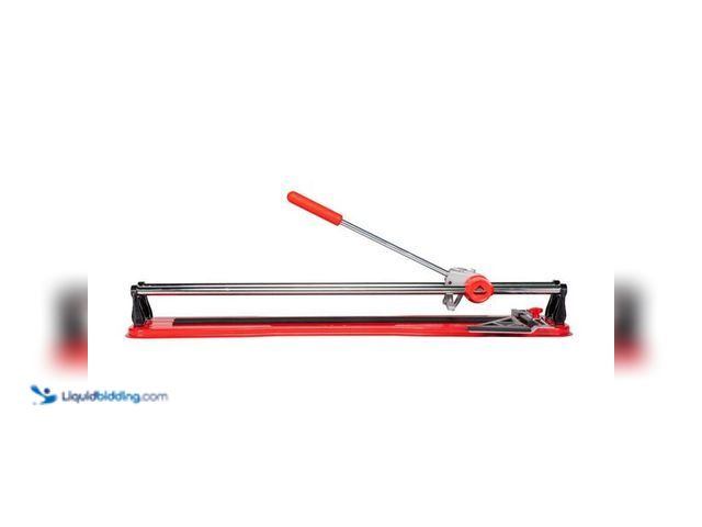 Lot 49-5450643 - Rubi
Practic 61 Plus-24 in. Tile Cutter with Tungsten Carbide Blade and Roller Guide. Item is Unuse...