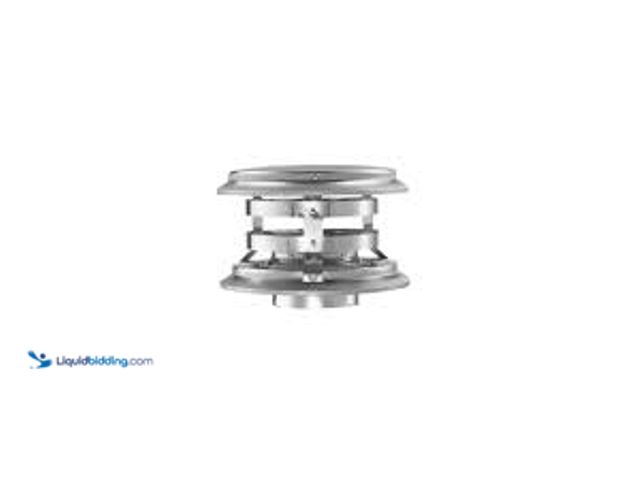 Lot 49-5483521 - DuraVent 3 in. Dia PelletVent Galvalume Chimney Cap. Model # 3PVL-VCS. Unused