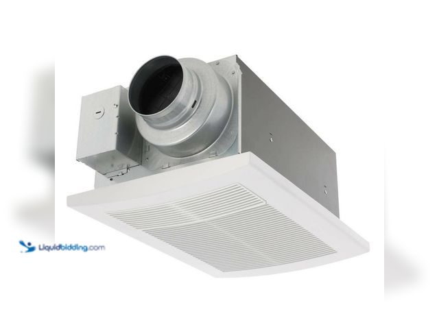Lot 49-5410506 - Panasonic WhisperWarm DC 50-80-110 CFM Ceiling Bathroom Exhaust Fan with Heater. [Model # FV-0511VH1...
