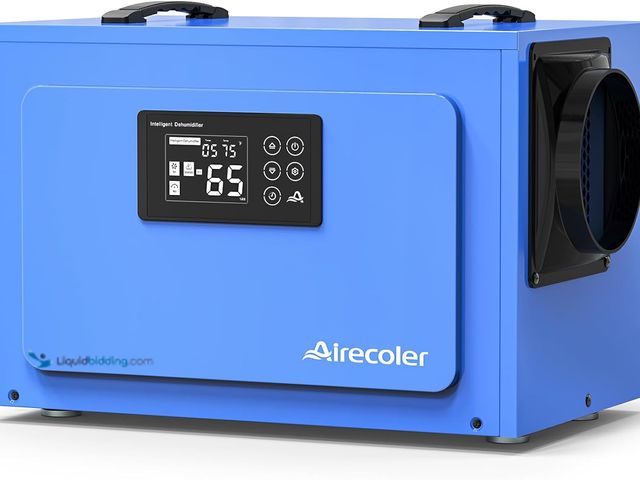 Lot 49-1549115 - 125 Pints Commercial Dehumidifier for Crawl Spaces & Basements with Drain Hose, Industrial Grade Wat...