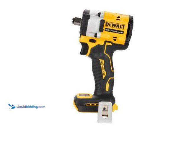 Lot 49-3565273 - DEWALT ATOMIC 20V MAX Cordless Brushless 1/2 in. Variable Speed Impact Wrench (Tool Only) Model # DC...