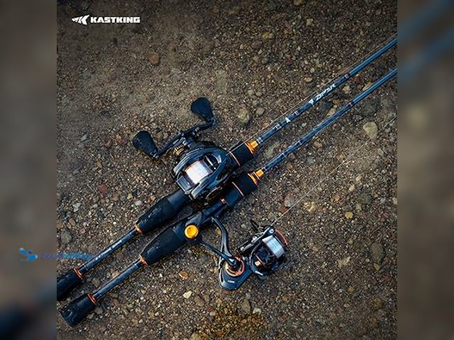 Lot 49-5454314 - KastKing Zephyr Spin and Bait Finesse Fishing Rod, Lightweight Casting & Spinning Rods, IM6 Graphite...