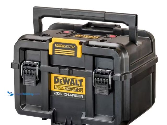 Lot 49-1516913 - DEWALT TOUGHSYSTEM 2.0 Charger Box, Model # DWST08050, new, factory package, unable to test.  Ref#HD...