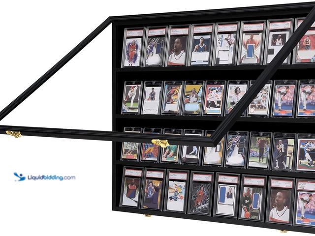Lot 49-5545084 - VERANI 36 Baseball Card Display Case, Graded Sports Card Display Frame with UV Protection & Lock, La...