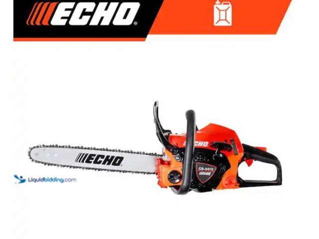 Lot 49-1624441 - ECHO 14 in. 34.4 cc Gas 2-Stroke Rear Handle Chainsaw with Automatic Chain Oiler Model # CS-3410-14,...