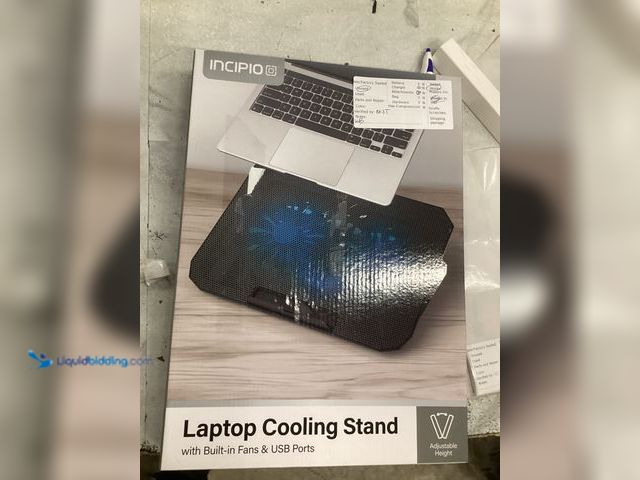 Lot 49-5551821 - Incipio Laptop Cooling Stand, Unused with charger and attachments, works