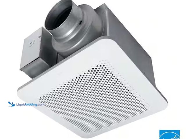 Lot 49-5478383 - Panasonic
Whisper Choice DC Pick-A-Flow 80/110 CFM Ceiling Bathroom Exhaust Fan with Flex-Z Fast Br...