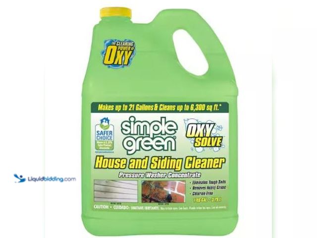 Lot 49-1625350 - Lot of (2) Simple Green 1 Gal. Oxy Solve House and Siding Pressure Cleaner Washer Concentrate, Model...