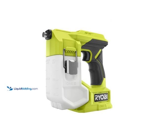 Lot 49-5552706 - RYOBI
ONE+ 18V Cordless Handheld Sprayer (Tool Only). Model # PSP01B. New