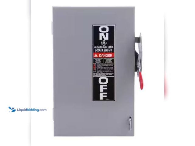 Lot 49-1624474 - ABB 30 Amp 240-Volt Fusible Indoor General-Duty Safety Switch Model #TG4321, Unused, Has Attachments...