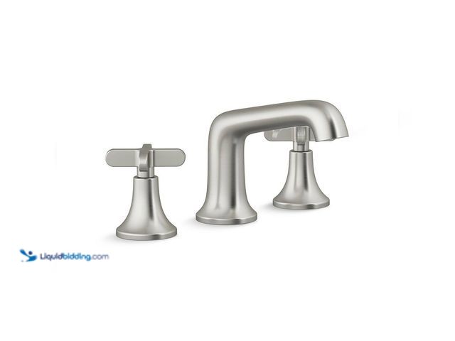 Lot 49-5410509 - KOHLER Setra 8 in. Widespread 2-Handle Bathroom Faucet in Vibrant Brushed Nickel [Model # K-R29666-3...