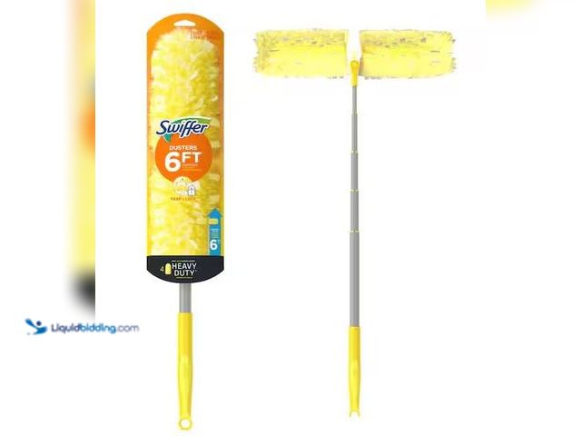 Lot 49-1568857 - Lot of (2) Swiffer Super Extendable Dusting Kit with Heavy Duty Refills (1-Handle, 4-Dusters) Model ...