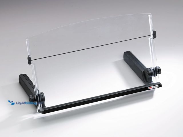 Lot 49-3563852 - 3M Adjustable Document Copy Holder, In-line with Monitor Minimizing Head and Neck Movement, 300 Shee...