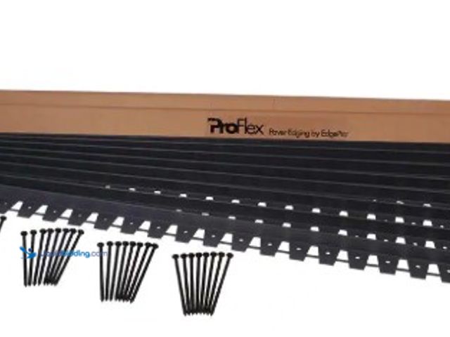 Lot 49-1516641 - ProFlex 48 ft. Paver Edging Project Kit in Black, Model # 1260HD-48C, unused.  Ref#HDSR0710
