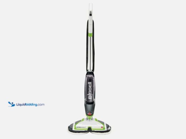 Lot 49-5459693 - Bissell SpinWave Powered Hardwood Floor Mop and Cleaner . Model #2039A. Used.