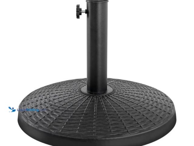 Lot 49-2006373 - Nuu Garden 25 lbs Patio Umbrella Base Stand Heavy Duty Outdoor Umbrella Base Made from Rust Resistan...