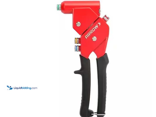 Lot 49-5573442 - Arrow
1-Handed Swivel Riveter Kit, Unused