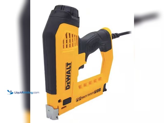 Lot 49-2005917 - DEWALT 5-in-1 Multi-Tacker and Brad Nailer, Model # DWHT75021, Slightly used, Powers on, Scuffs & sc...