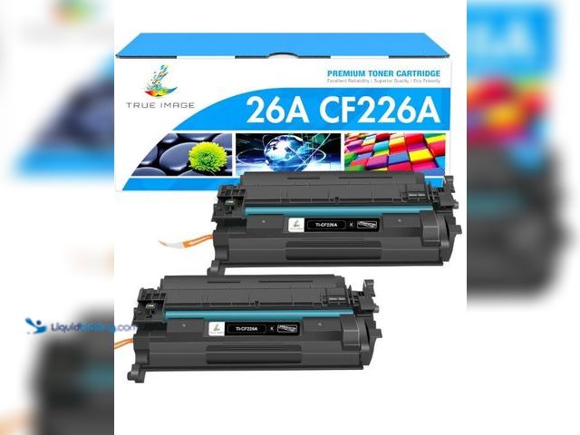 Lot 49-1522254 - 26A Toner Cartridge for HP Printer CF226A M426fdw Compatible for HP 26A Black Laserjet Toner Cartrid...