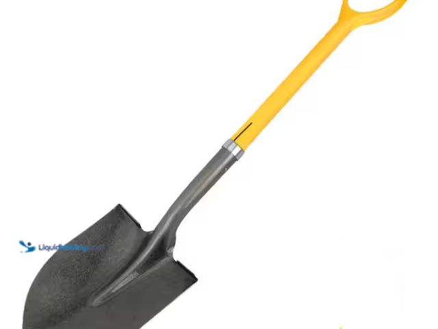 Lot 49-2000258 - Nupla 27 in. ERGO POWER D-Grip Fiberglass Handle Heavy-Duty Round Point Shovel, Model # 75.72-062, U...