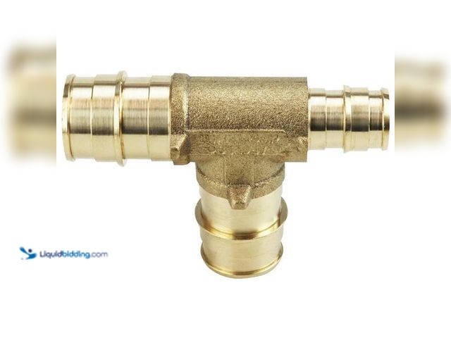 Lot 49-5452659 - Apollo
3/4 in. x 1/2 in. x 3/4 in. Brass PEX-A Expansion Barb Reducing Tee. SKU # 1003276352 Item i...