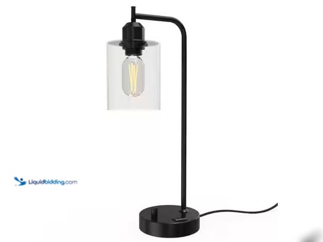 Lot 49-1631872 - Atmospheres Industrial Table Lamp, Model # 9568HD, New. (NOTE: factory sealed.)  Ref#WM0730
