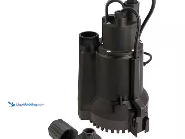 Lot 49-5573293 - Everbilt
1/3 HP Automatic Utility Pump, Used, No Box