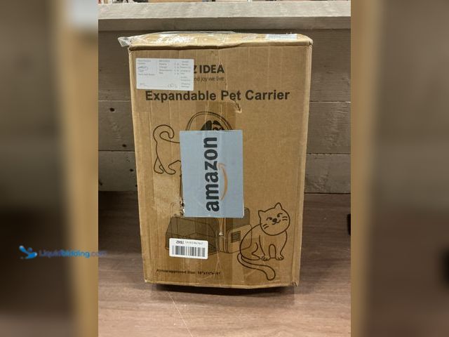 Lot 49-3511775 - Expandable Pet Carrier Airline Approved Size 18X11X11 Max Weight 20 Lbs (Unused) No Factory Image