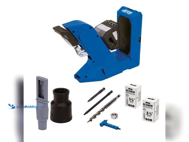 Lot 49-3540126 - Kreg
Pocket-Hole Jig 720 (unable to test) Used