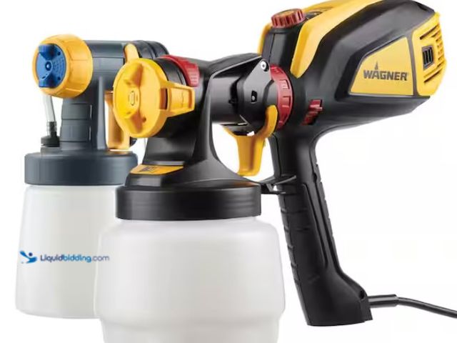 Lot 49-1550406 - Wagner Flexio 3500 Electric Handheld HVLP Paint Sprayer, Model # 2419306, Used, Tested works.  Ref#A...